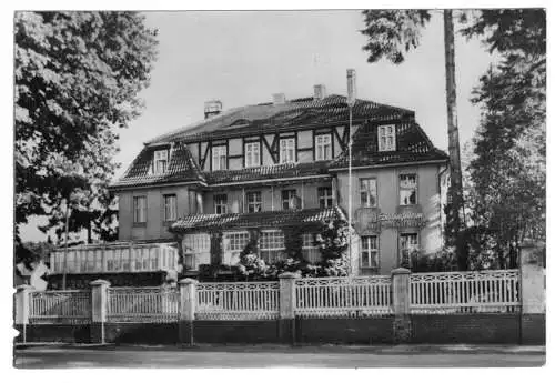 AK, Neuglobsow Kr. Gransee, FDGB-Erholungsheim "Haus Brandenburg", 1976