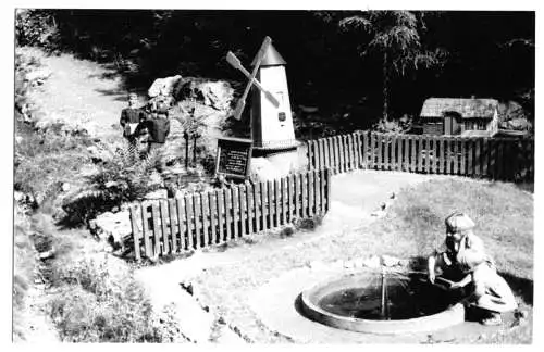 AK, Goldlauter - Heidersbach Kr. Suhl, Wassermühle, 1963