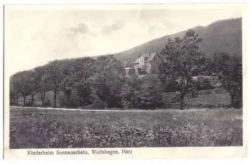 AK, Wolfshagen Harz, Kinderheim Sonnenschein, um 1925