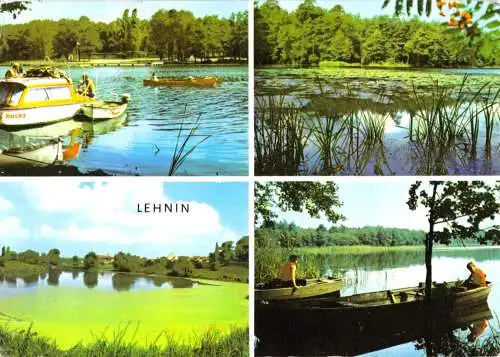 AK, Lehnin Kr. Brandenburg, vier Abb., 1973