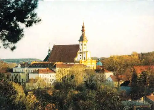 AK, Neuzelle, Blick zum ehemaligen Zisterzienserkloster, um 1992