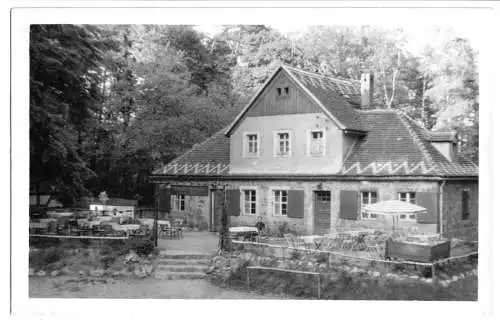 AK, Dahlen, Waldgaststätte "Hospitalhütte", Echtf. 1960