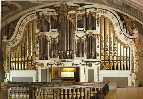 AK, Möhra Kr. Eisenach, Orgel in der Lutherkirche, 1988