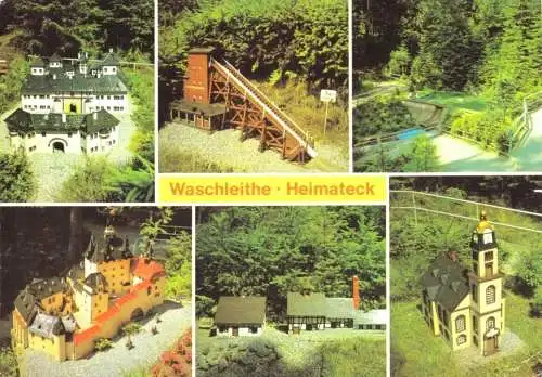 AK, Waschleite (Kr. Schwarzenberg), Heimateck, sechs Abb., 1982
