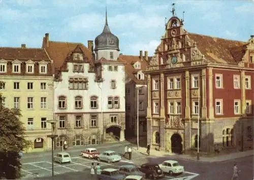 AK, Gotha, Am Markt, 1969