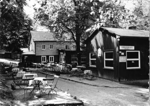 AK, Gräfenhain Kr. Gotha, Steigerhaus, Garten, 1959