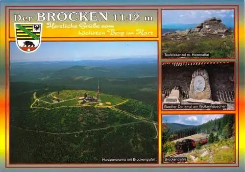 AK, Brocken, vier Abb., 2002