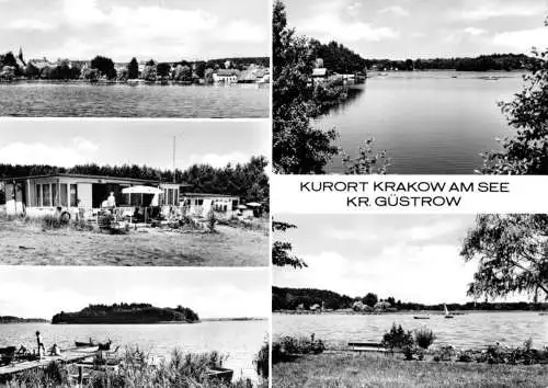 AK, Krakow am See, Kr. Güstrow, fünf Abb., 1977