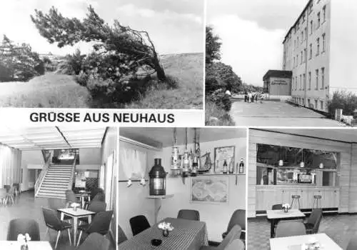 AK, Ostseebad Dierhagen, OT Neuhaus, Erholungsheim Lebensfreude, fünf Abb., 1983
