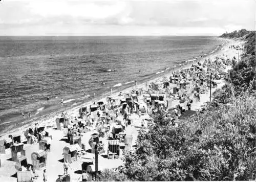 AK, Ostseebad Rerik, Strandpartie, belebt, 1970