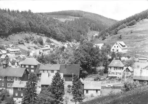 AK, Fehrenbach Thür. Wald, Teilansicht, 1973
