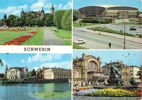 AK, Schwerin, vier Abb., 1979