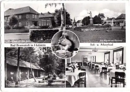 AK, Bad Bramstedt Holstein, fünf Abb., 1961