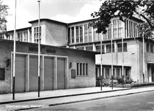 AK, Offenbach Main, Messehallen, 1959