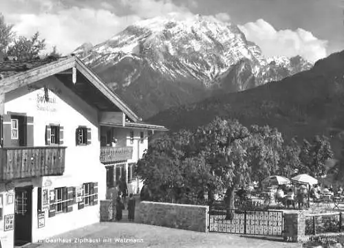 AK, Ramsau b. Berchtesgaden, Pension "Zipfhäusl", 1965