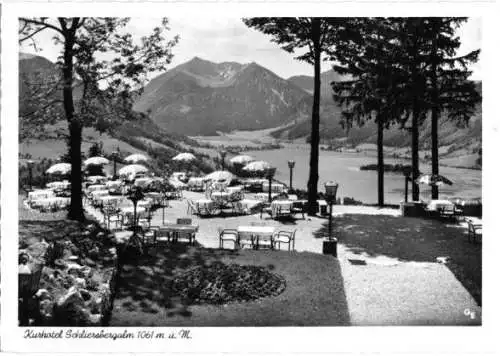 AK, Schliersee Obb., Kurhotel Schliersbergalm, um 1955