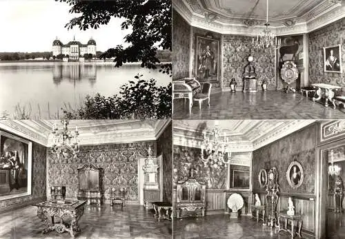 AK-Mappe mit 10 Foto-AK, Moritzburg, Schloß Moritzburg, 1977