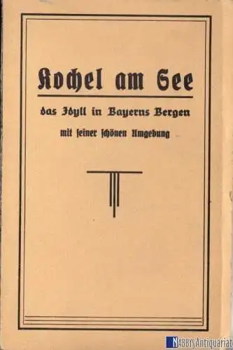 AK-Leporello, (10 AK), Kochel am See und Umgebung, um 1935