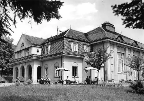 Ansichtskarte, Bad Gottleuba, Klinik-Sanatorium, Klubhaus, 1975