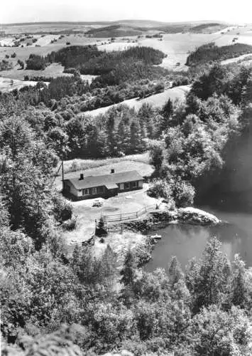 Ansichtskarte, Geising Erzgeb., Geisingberg, Hütte der KB Niedersedlitz, 1979