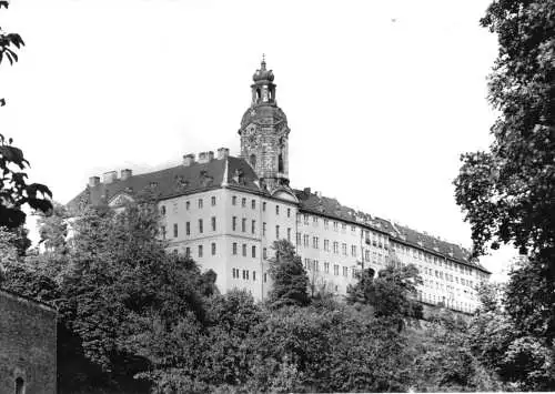 Ansichtskarte, Rudolstadt, Schloß Heidecksburg, 1973