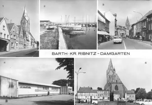 AK, Barth b. Ribnitz-Damgarten, fünf Abb., 1983