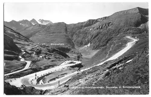 AK, Großglockner Hochalpenstraße, Sturmalpe m. Schrobergruppe, 1939