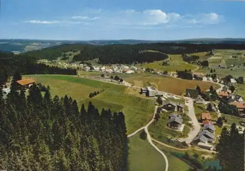 Ansichtskarte, Schönwald im Schwarzwald, Gesamtansicht, 1973