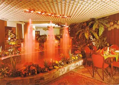 AK, Stukenbrock Westf., Gaststätte "Der Kühle Grund", Gastraum, 1977
