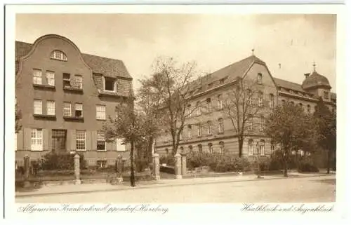 AK, Hamburg Eppendorf, Allg. Krankenhaus, Haut- und Augenklinik, um 1930