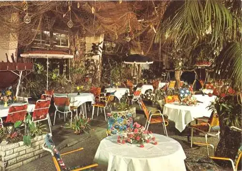 Ansichtskarte, Bremen, Café Subtropica, Gastraum, Vahrener Str. 239, 1976