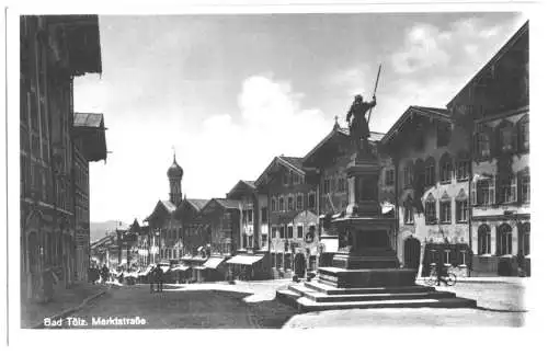 AK, Bad Tölz, Marktstr., 1949