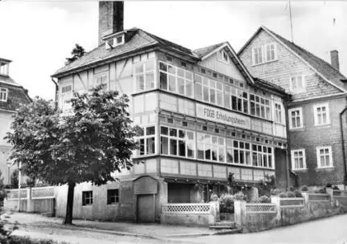 AK, Oberhain Thür. Wald, FDGB-Erholungsheim, 1966