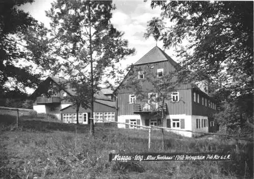 Ansichtskarte, Nassau Erzgeb., FDGB-Vertragshaus "Altes Forsthaus", 1962