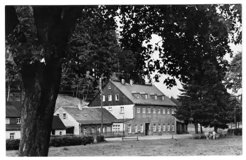 Ansichtskarte, Morgenröthe-Rautenkranz Vogtl., Ferienheim Frischhütte, 1966