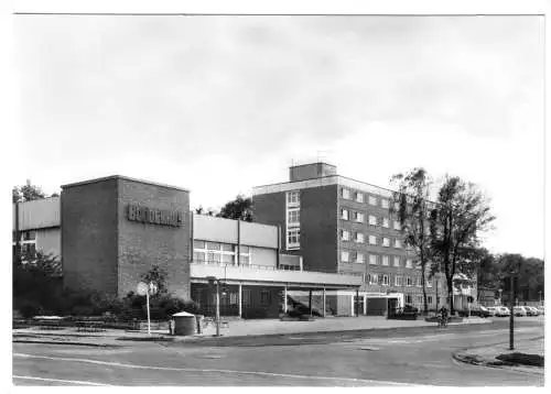 Ansichtskarte, Greifswald, Hotel Boddenhus, 1977