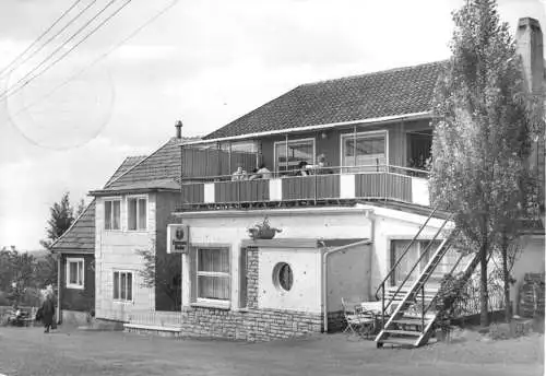 Ansichtskarte, Hinterrod Thür., HO-Speiserestaurant "Park-Café"