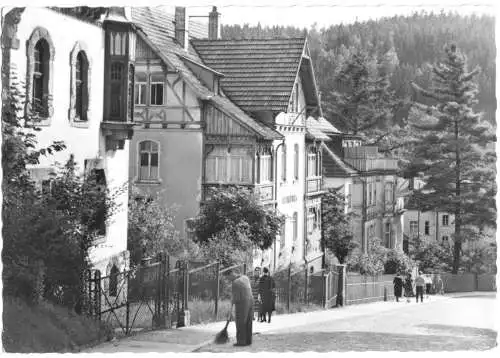 Ansichtskarte, Bad Elster, Kirchstr., 1963