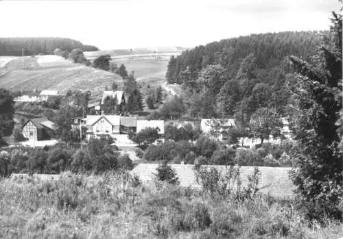 Ansichtskarte, Trautenstein Harz, Blick von der Försterei, 1976