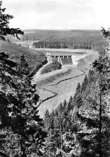 Ansichtskarte, Trautenstein Harz, Trautensteiner Talsperre, 1965