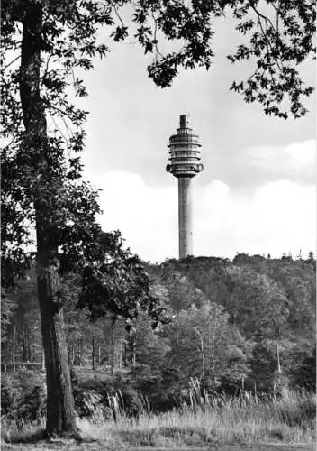 Ansichtskarte, Kulpenberg Kyffhäuser, Fernsehturm, 1965
