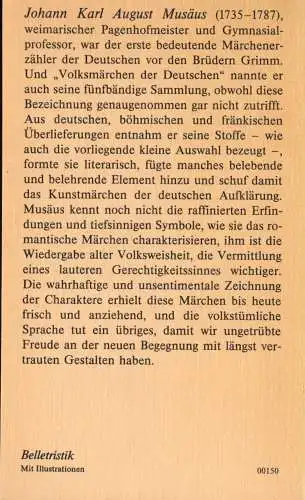 Musäus, Johann Karl August; Die Legenden von Rübezahl, 1984, Reclam 176