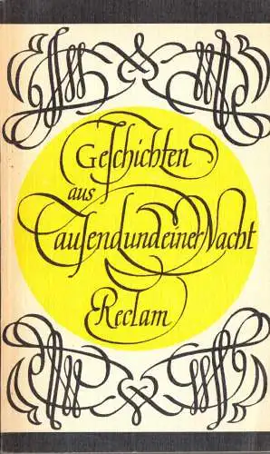 Geschichten aus tausendundeiner Nacht, 1986, Reclam 89