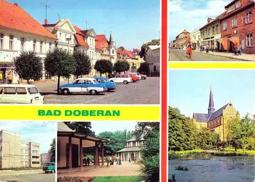 Ansichtskarte, Bad Doberan, fünf Abb., 1980