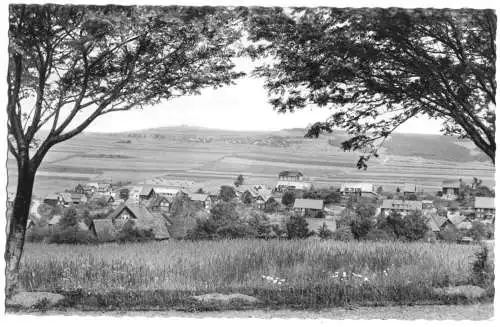 AK, Waffenrod Thür. Wald, Gesamtansicht, Blickrichtung Schnett, 1961