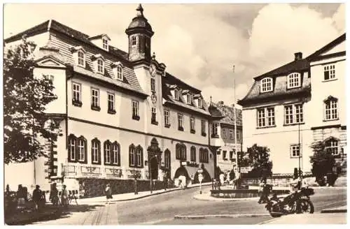 AK, Ilmenau Thür., Rathaus, 1963
