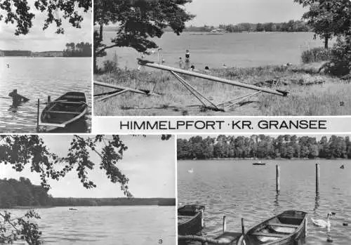 Ansichtskarte, Himmelpfort Kr. Gransee, vier Abb., 1983
