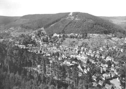 AK, Wildbad im Schwarzwald, Teilübersicht, 1963
