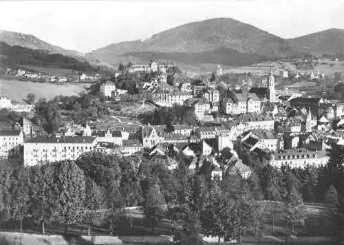Ansichtskarte, Baden-Baden, Blick von der Stourdza-Kapelle um 1903, um 1960