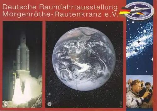 AK, Morgenröthe - Rautenkranz, Deutsche Raumfahrtausstellung, Version 2, um 2008